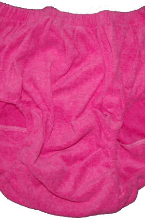 Culotte cache-couche en éponge